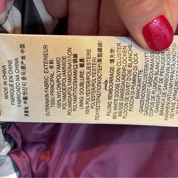 Burberry Women's Plum Quilted Vest - Picture 5 of 10